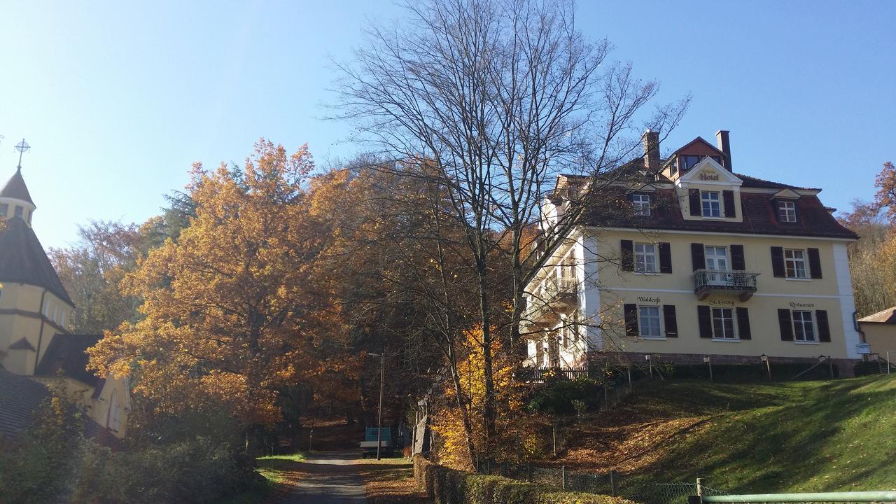 Rhoen Hotel Waldcafe St. Georg Staatsbad Bruckenau Exterior photo